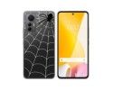 Funda Silicona Transparente para Xiaomi 12 Lite 5G diseño Araña Dibujos