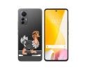 Funda Silicona Transparente para Xiaomi 12 Lite 5G diseño Avestruz Dibujos