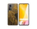 Funda Silicona Transparente para Xiaomi 12 Lite 5G diseño Hojas Dibujos