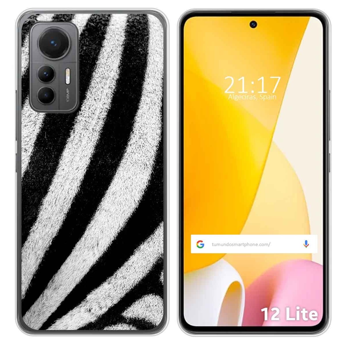 Funda Silicona para Xiaomi 12 Lite 5G diseño Animal 02 Dibujos