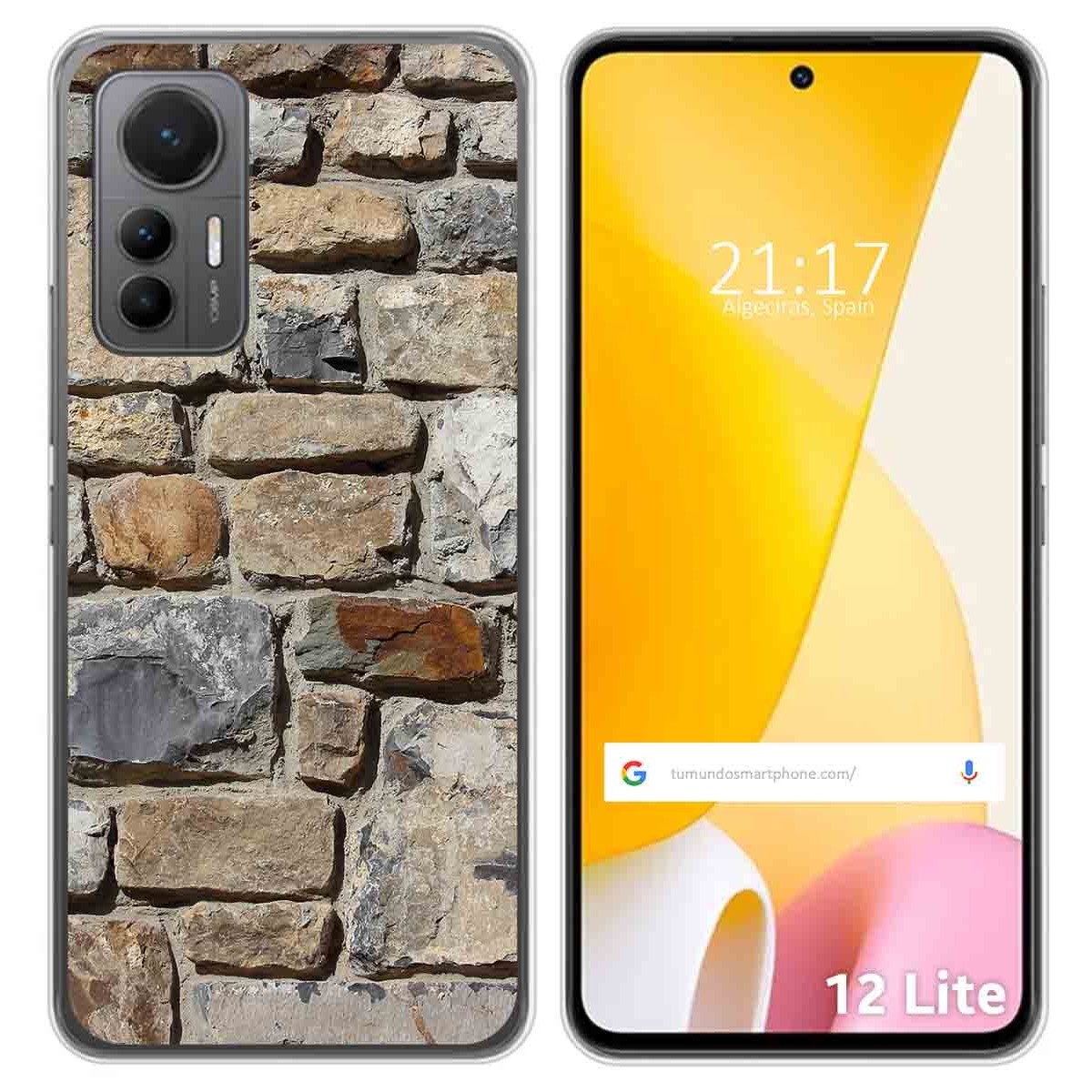 Funda Silicona para Xiaomi 12 Lite 5G diseño Ladrillo 03 Dibujos