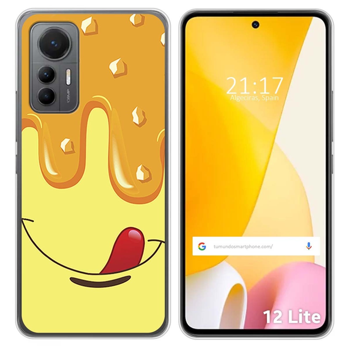 Funda Silicona para Xiaomi 12 Lite 5G diseño Helado Vainilla Dibujos
