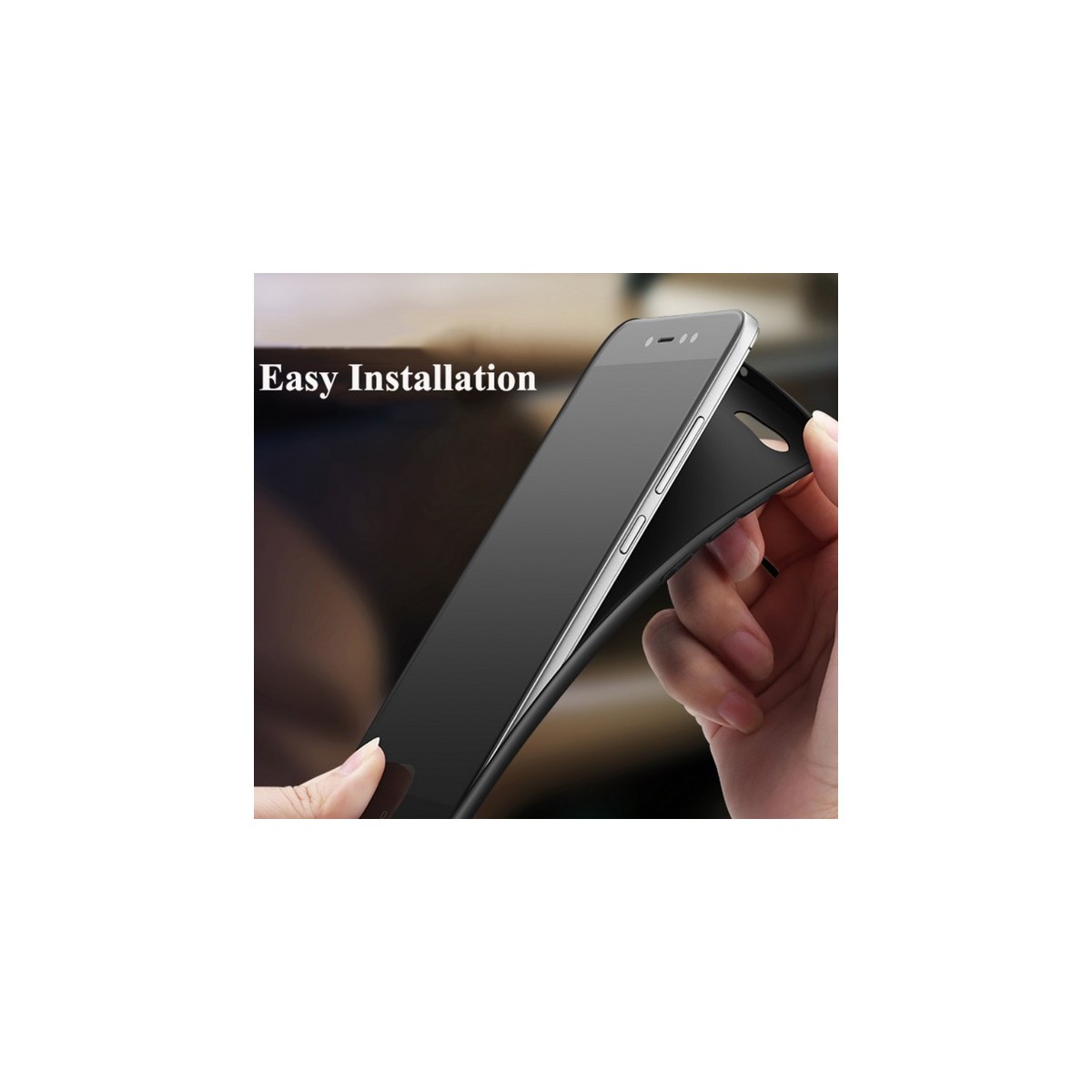 Funda Gel Tpu Tipo Mate Negra para Xiaomi Redmi Note 5A