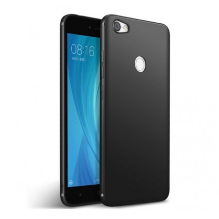 Funda Gel Tpu Tipo Mate Negra para Xiaomi Redmi Note 5A Pro / 5A Prime