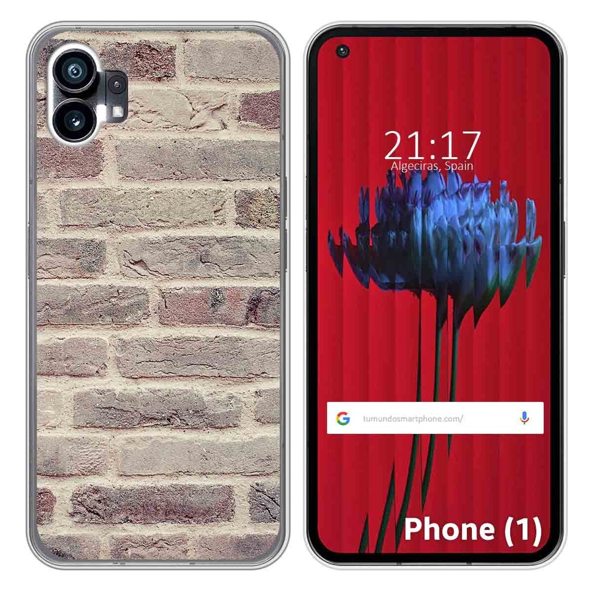 Funda Silicona para Nothing Phone 1 diseño Ladrillo 01 Dibujos