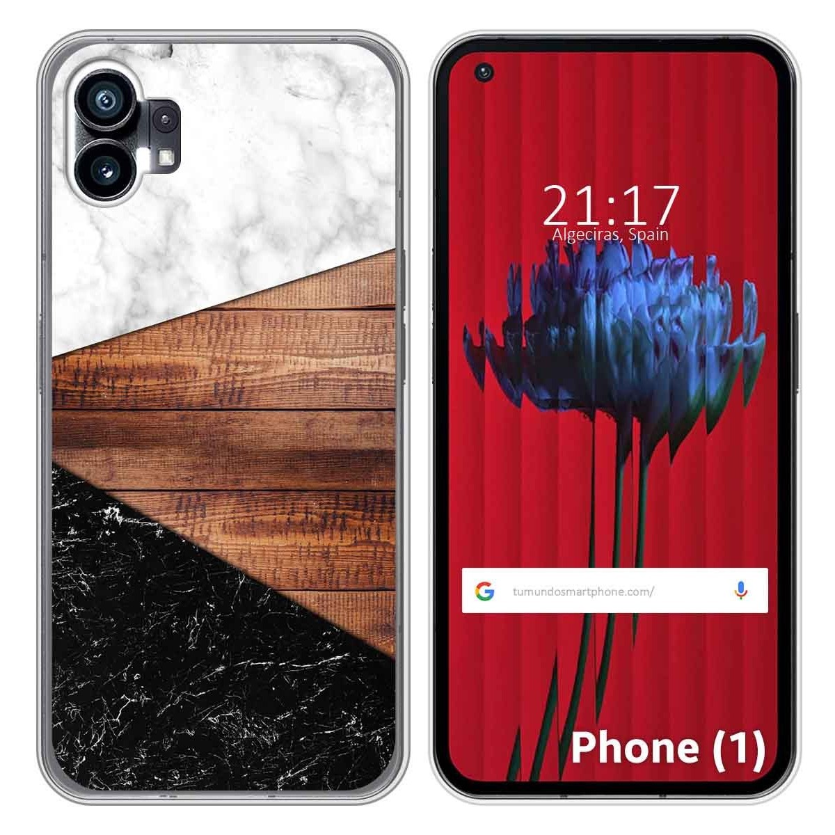 Funda Silicona para Nothing Phone 1 diseño Mármol 11 Dibujos