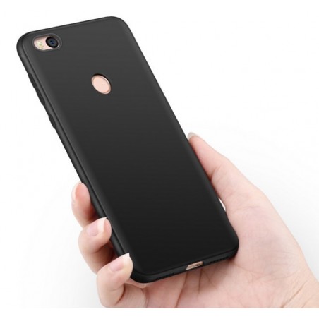 Funda Gel Tpu Tipo Mate Negra para Xiaomi Mi Max 2