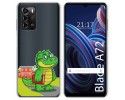 Funda Silicona Transparente para ZTE Blade A72 diseño Coco Dibujos