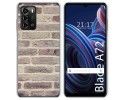 Funda Silicona para ZTE Blade A72 diseño Ladrillo 01 Dibujos