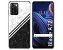 Funda Silicona para ZTE Blade A72 diseño Mármol 01 Dibujos