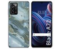 Funda Silicona para ZTE Blade A72 diseño Mármol 09 Dibujos
