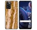 Funda Silicona para ZTE Blade A72 diseño Mármol 10 Dibujos