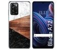 Funda Silicona para ZTE Blade A72 diseño Mármol 11 Dibujos