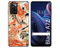 Funda Silicona para ZTE Blade A72 diseño Mármol 12 Dibujos