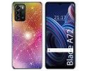 Funda Silicona para ZTE Blade A72 diseño Abstracto Dibujos