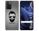 Funda Silicona para ZTE Blade A72 diseño Barba Dibujos