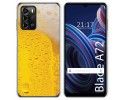 Funda Silicona para ZTE Blade A72 diseño Cerveza Dibujos