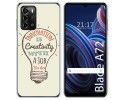 Funda Silicona para ZTE Blade A72 diseño Creativity Dibujos
