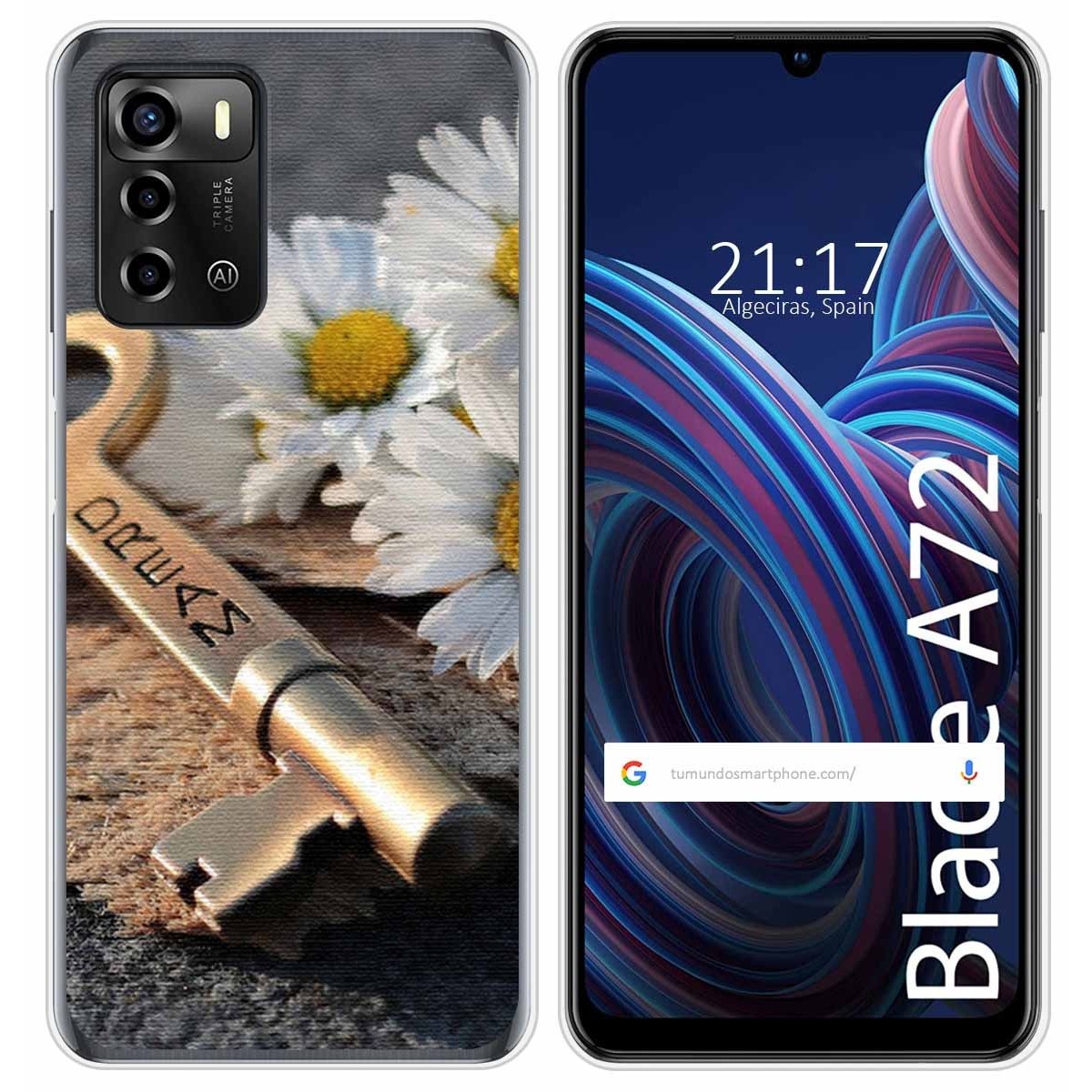 Funda Silicona para ZTE Blade A72 diseño Dream Dibujos
