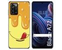 Funda Silicona para ZTE Blade A72 diseño Helado Vainilla Dibujos