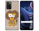 Funda Silicona para ZTE Blade A72 diseño Leon Dibujos