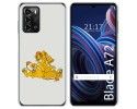 Funda Silicona para ZTE Blade A72 diseño Leones Dibujos