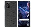 Funda Silicona para ZTE Blade A72 diseño Metal Dibujos