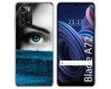 Funda Silicona para ZTE Blade A72 diseño Ojo Dibujos