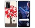Funda Silicona para ZTE Blade A72 diseño Pajaritos Dibujos