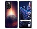 Funda Silicona para ZTE Blade A72 diseño Tierra Dibujos