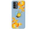 Funda Silicona Líquida Azul para ZTE Blade V40 Vita diseño Abeja Dibujos