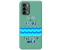 Funda Silicona Líquida Verde para ZTE Blade V40 Vita diseño Agua Dibujos