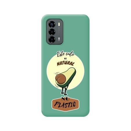 Funda Silicona Líquida Verde para ZTE Blade V40 Vita diseño Culo Natural Dibujos