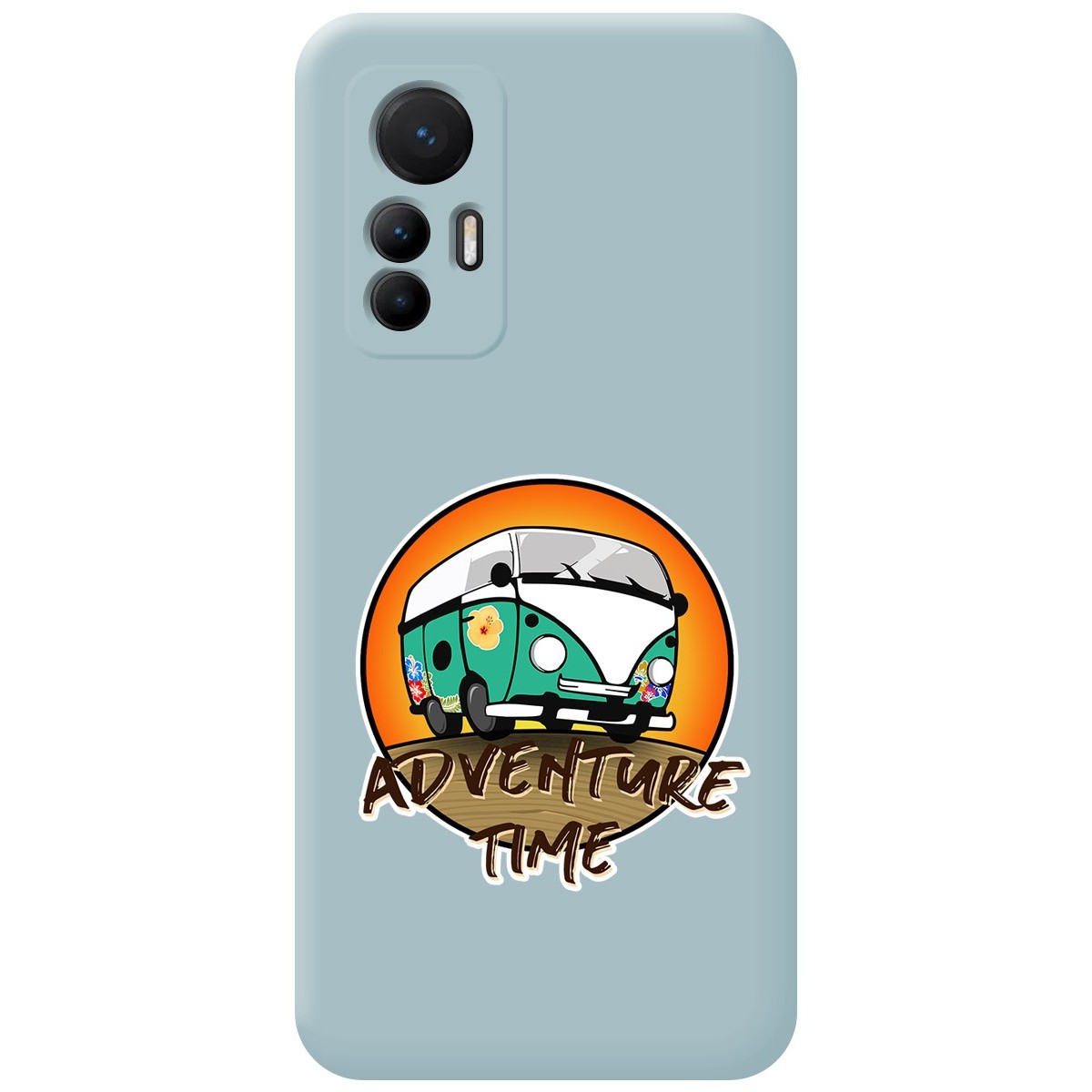 Funda Silicona Líquida Azul para Xiaomi 12 Lite 5G diseño Adventure Time Dibujos