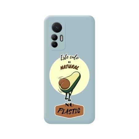 Funda Silicona Líquida Azul para Xiaomi 12 Lite 5G diseño Culo Natural Dibujos