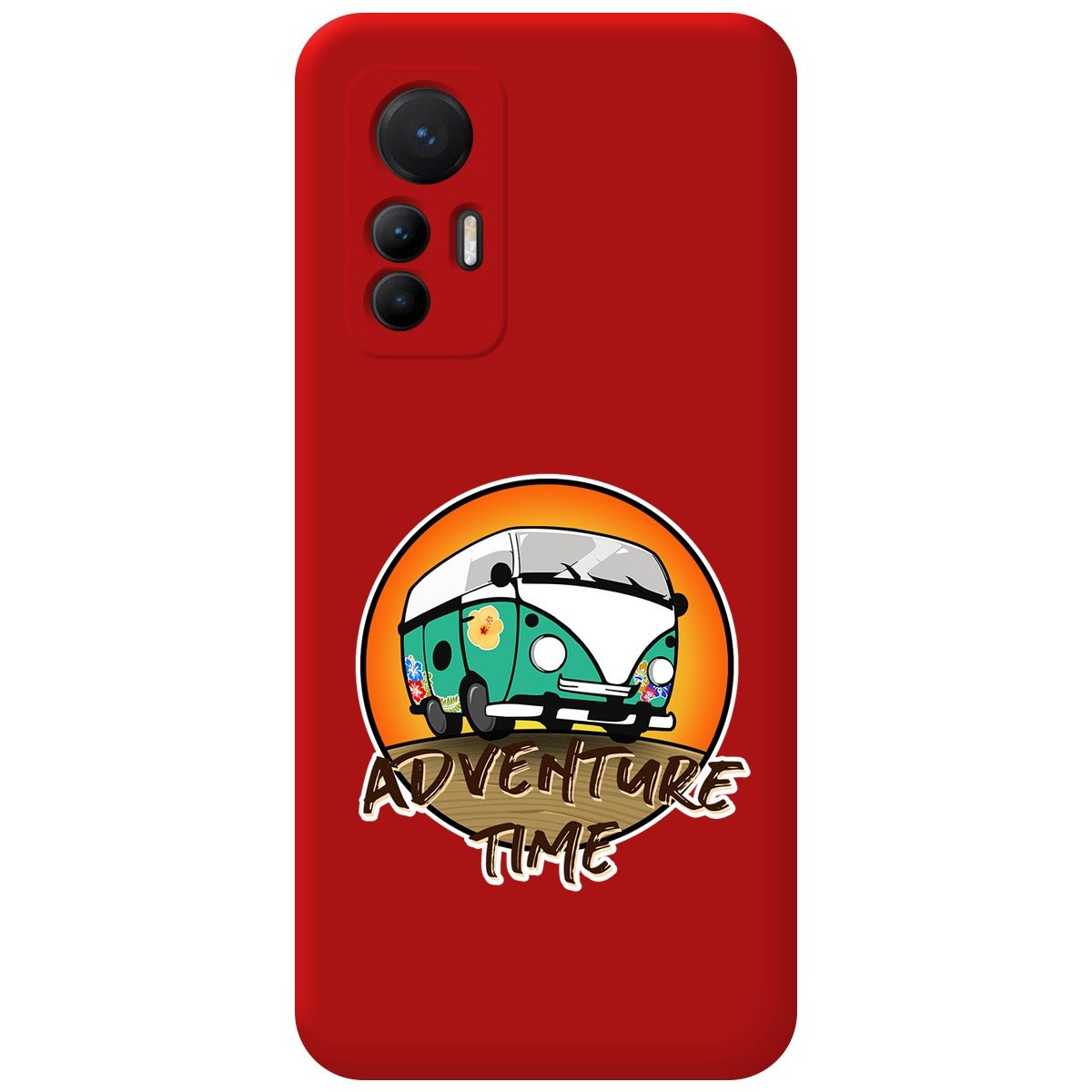 Funda Silicona Líquida Roja para Xiaomi 12 Lite 5G diseño Adventure Time Dibujos