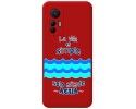 Funda Silicona Líquida Roja para Xiaomi 12 Lite 5G diseño Agua Dibujos