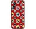Funda Silicona Líquida Roja para Xiaomi 12 Lite 5G diseño Catrina Dibujos