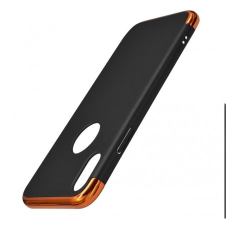 Funda Hybrid 3 En 1 Negra  para Iphone X / Xs
