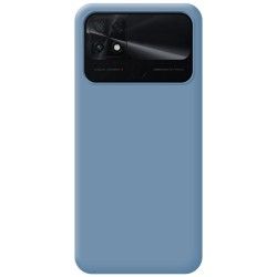 Funda Silicona Líquida Ultra Suave para Xiaomi POCO C40 Azul 2