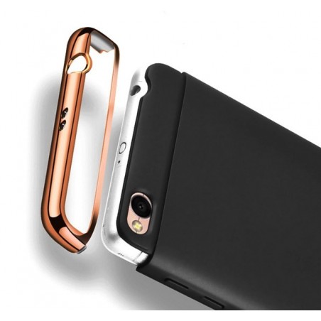 Funda Hybrid 3 En 1 Negra  para Xiaomi Redmi 4A