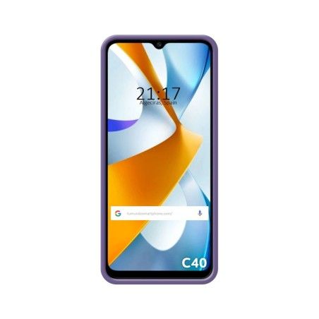 Funda Silicona Líquida Ultra Suave para Xiaomi POCO C40 Morada