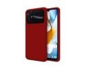 Funda Silicona Líquida Ultra Suave para Xiaomi POCO C40 Roja