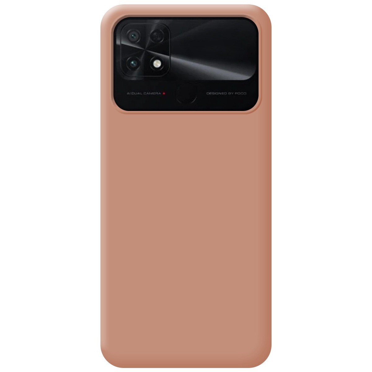 Funda Silicona Líquida Ultra Suave para Xiaomi POCO C40 Rosa