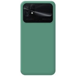 Funda Silicona Líquida Ultra Suave para Xiaomi POCO C40 Verde 2