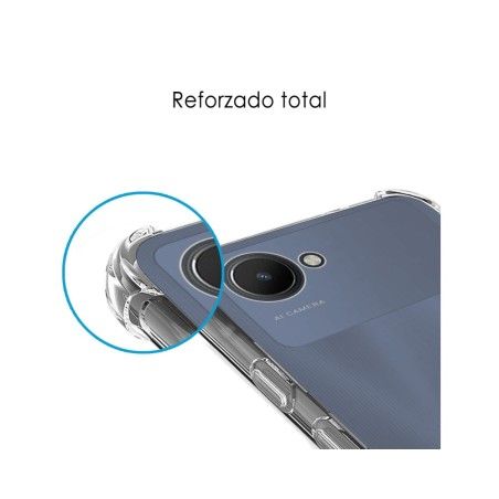 Funda Silicona Antigolpes Transparente para Realme Narzo 50i Prime