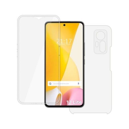 Funda Doble Transparente Pc + Tpu Full Body 360 para Xiaomi 12 Lite 5G