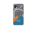 Personaliza tu Funda Silicona Gel Tpu Transparente con tu Fotografia para Nothing Phone 1 Dibujo Personalizada