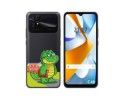 Funda Silicona Transparente para Xiaomi POCO C40 diseño Coco Dibujos