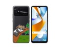 Funda Silicona Transparente para Xiaomi POCO C40 diseño Panda Dibujos